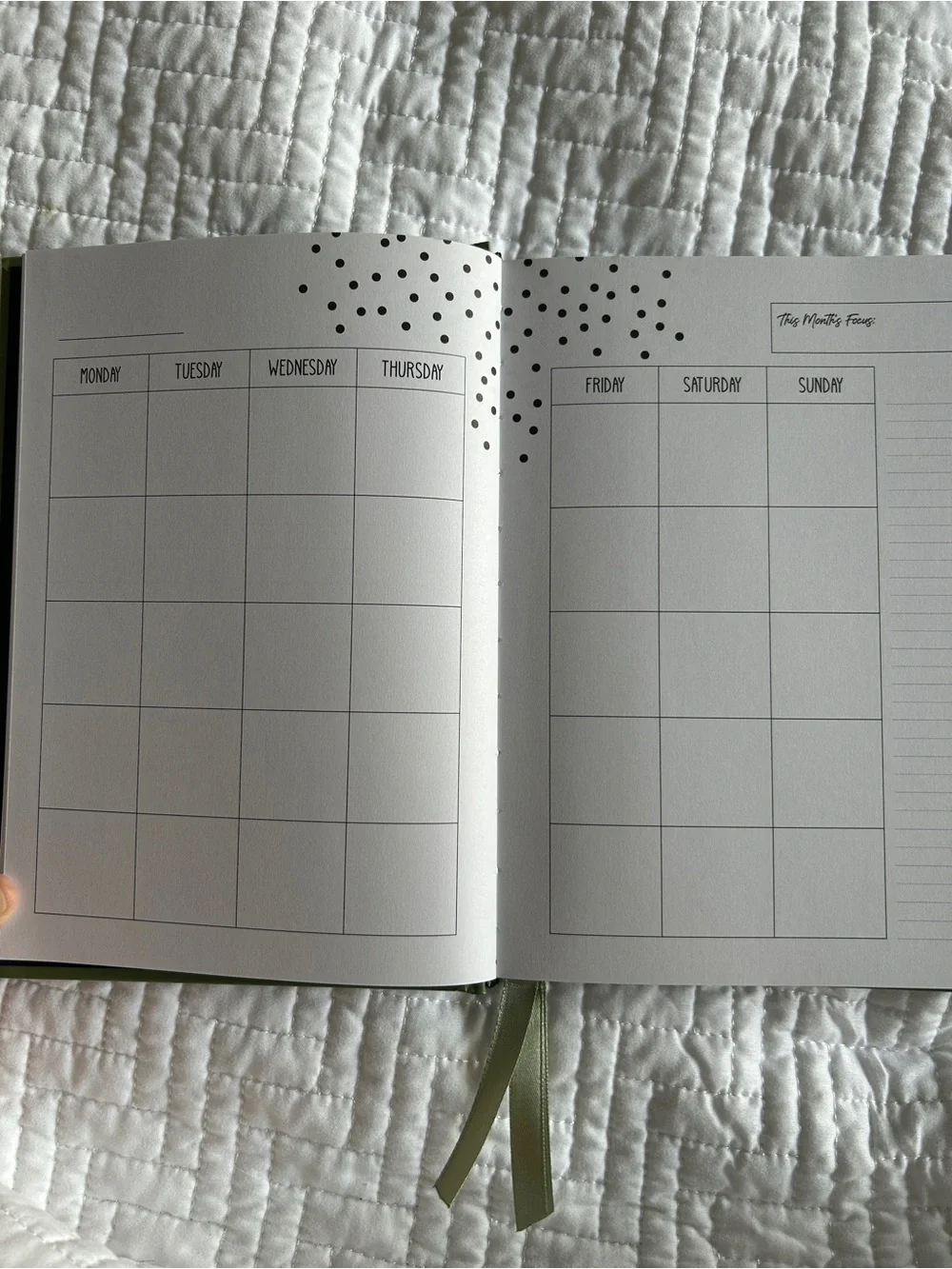 Lime and Mortar Undated Yearly Planner